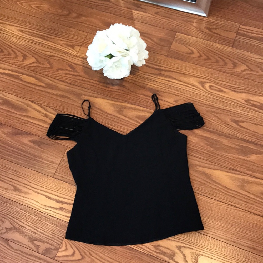Black tank top